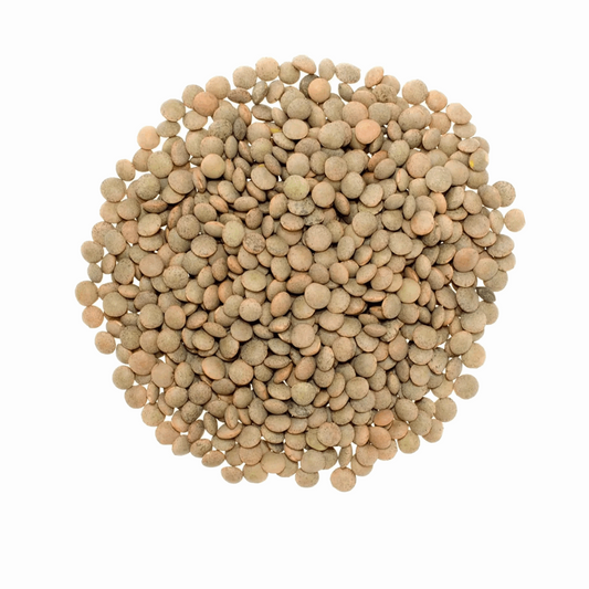 Brown Lentils sold by The Eco Basket, Ireland's largest wholefoods supplier, in the UK and Ireland.