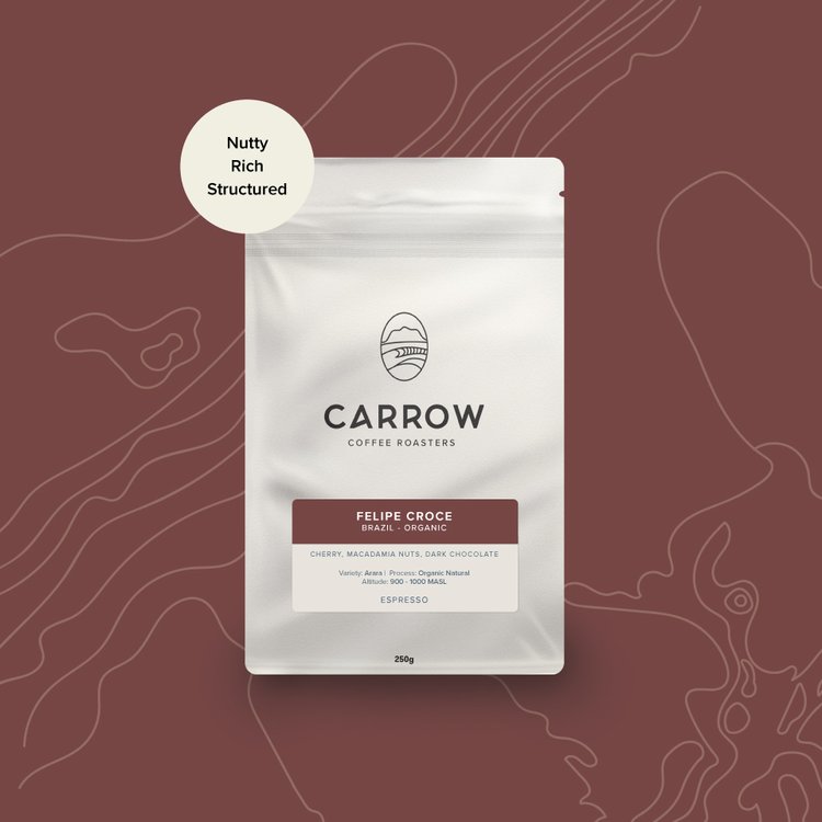 Carrow Roasters - FELIPE CROCE/ORGANIC/SEASONAL ESPRESSO