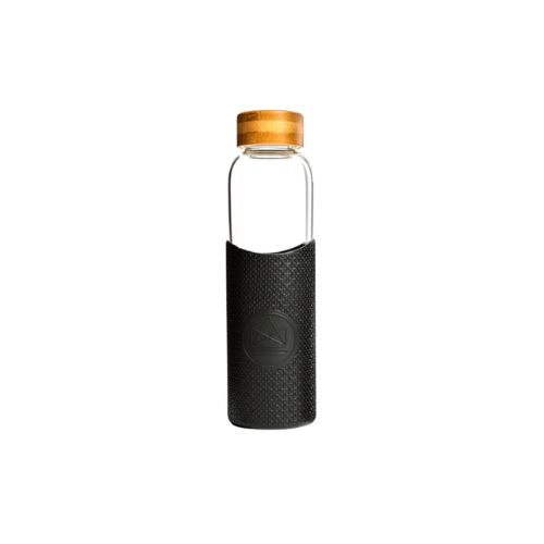 Reusable Glass Water Bottle- Rock Star -  550Ml - The Eco Basket