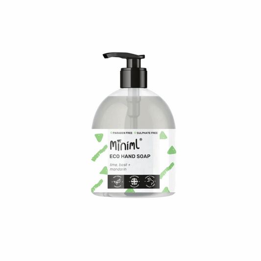 Hand Soap - Lime, Basil & Mandarin 500ML Bottle - The Eco Basket