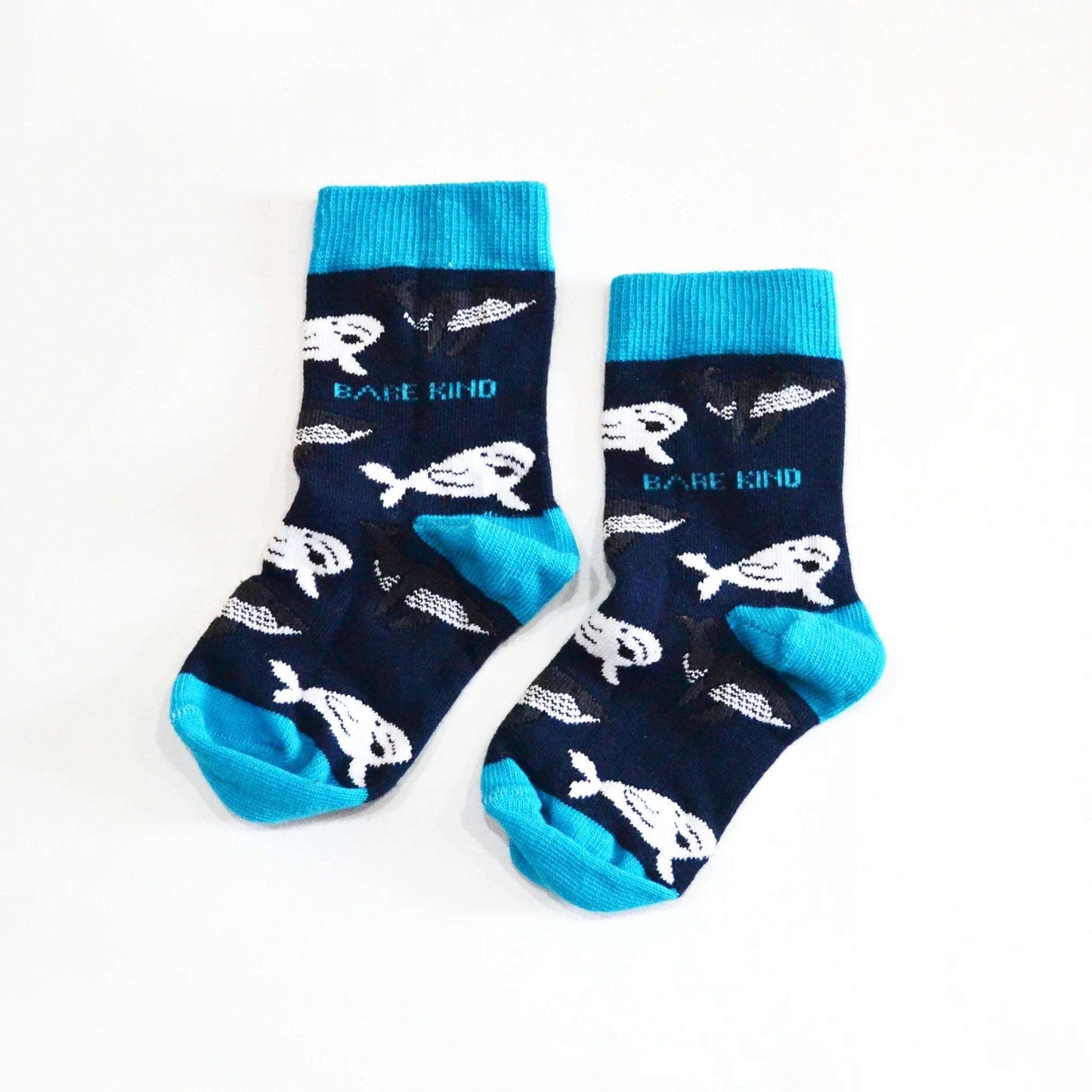 Save the Whales Bamboo Socks for Kids